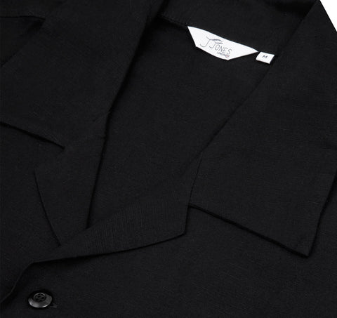 Black Linen Pyjama Set - Hypnos