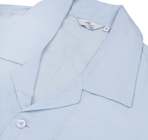 Blue Linen Pyjama Set - Hypnos