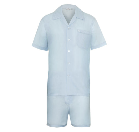 Blue Linen Pyjama Set - Hypnos