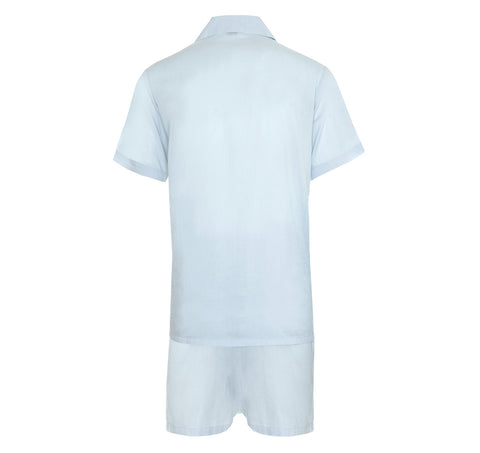 Blue Cotton Pyjama Set - Somnus